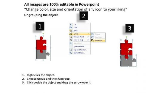 Business Planning Puzzle Ppt