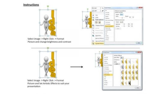 Business Planning Strategy 3d Man With Idea Basic Concepts