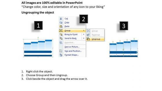 Business Power Point Timeline Text Boxes Diagram Ppt PowerPoint Slides