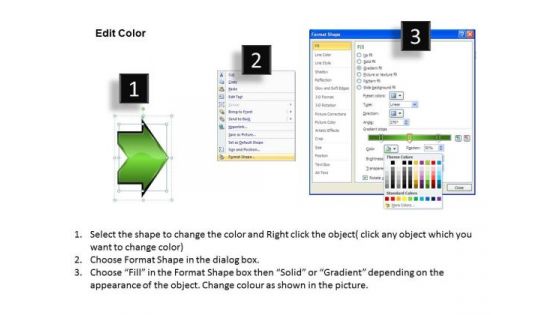 Business PowerPoint Presentation Losses Eight Steps Flowcharting Tools Templates