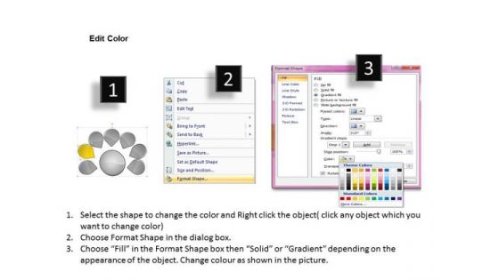 Business PowerPoint Presentations Strategy Circular Flow Process Diagram Slides