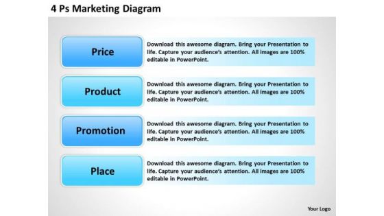 Business PowerPoint Template 4 Ps Marketing Diagram Ppt Templates Business PowerPoint Template 4 Ps Marketing Diagram Ppt Templates
