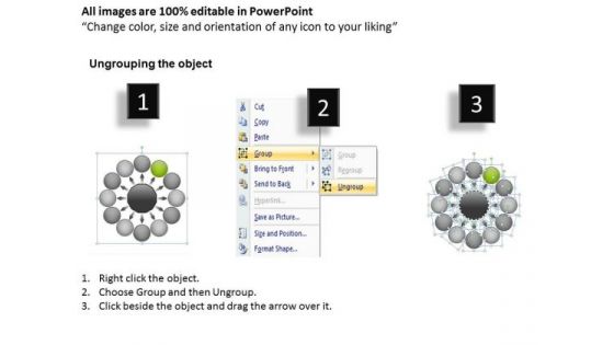 Business PowerPoint Templates Download Plan Circular Flow Process