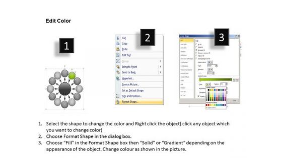 Business PowerPoint Templates Download Plan Circular Flow Process