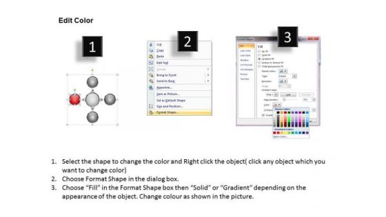 Business PowerPoint Templates Free Download Circular Layout Diagram