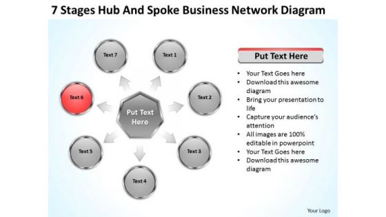 Business PowerPoint Templates Network Diagram Ppt Plan Outline