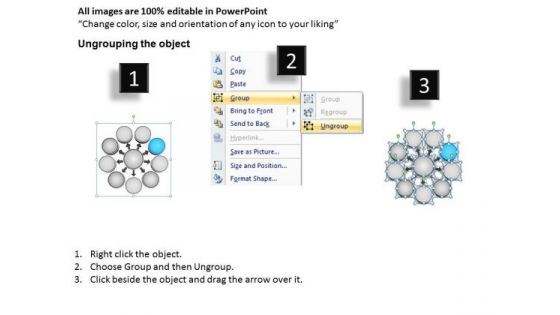 Business PowerPoint Templates Plan 9 Stages Relative Circular Arrow Chart Slides