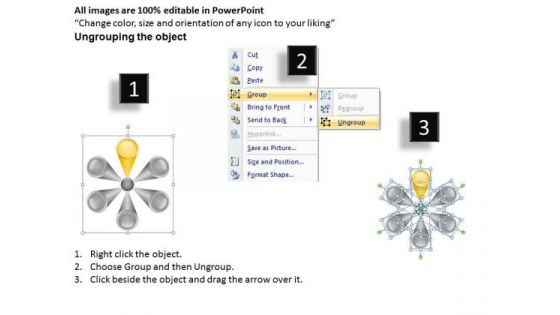 Business PowerPoint Theme Plan 6 Stages Planning Templates