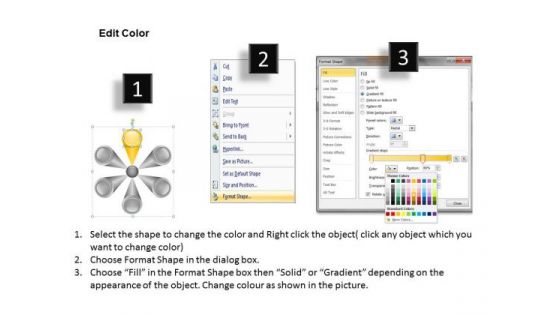 Business PowerPoint Theme Plan 6 Stages Planning Templates