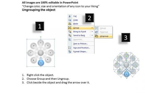 Business PowerPoint Theme Process Ppt 6 Plan Service Templates