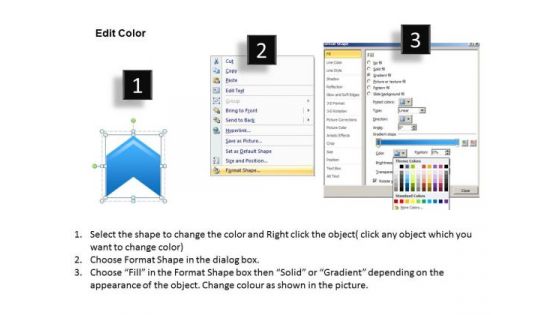Business Ppt Arrow Create PowerPoint Macro 4 Stages Management Graphic