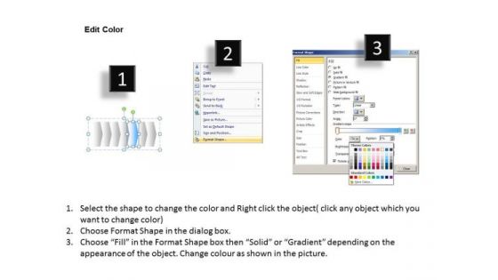 Business Ppt Parellel Illustration Of 7 Steps Project Management PowerPoint 6 Design