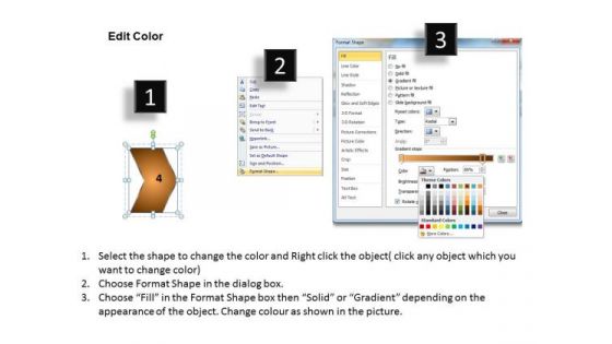Business Ppt Sequential Representation Of 5 Steps Using Arrows Design