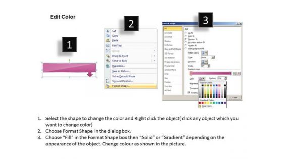Business Ppt Template Arrow Forging Process PowerPoint Slides 5 Stage 3 Image