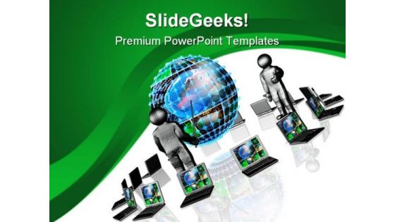 Business Presentation Global PowerPoint Templates And PowerPoint Backgrounds 0811
