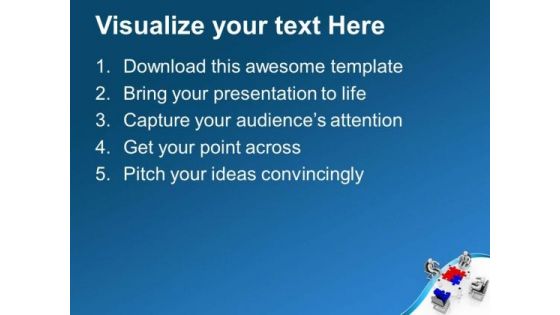 Business Problems Can Be Resolved With Team PowerPoint Templates Ppt Backgrounds For Slides 0613