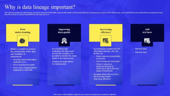 Business Process Data Lineage Why Is Data Lineage Important Brochure Pdf