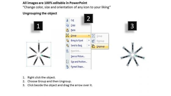 Business Process Diagram Chart Of 7 Stages Innovative Marketing Concepts PowerPoint Slide