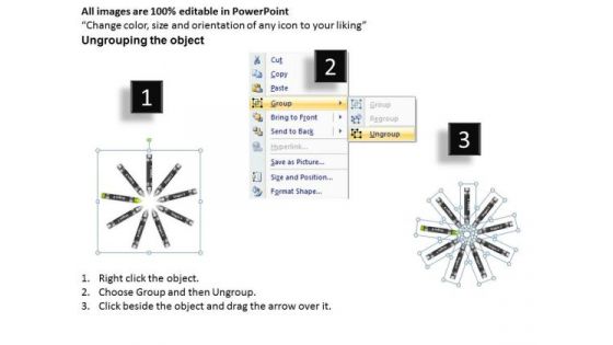 Business Process Diagram Example Concept PowerPoint Templates Backgrounds For Slide