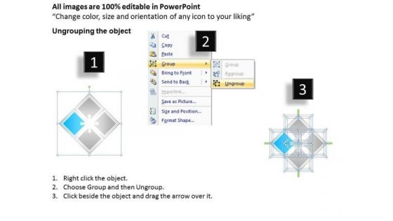 Business Process Diagram Vision Presentations Information PowerPoint Slides