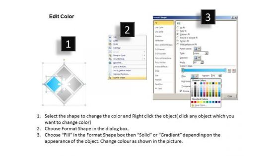 Business Process Diagram Vision Presentations Information PowerPoint Slides