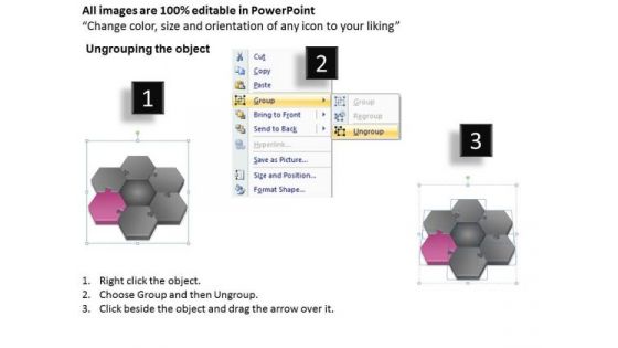 Business Process Flow Diagrams Pestlel Analysis Model PowerPoint Templates