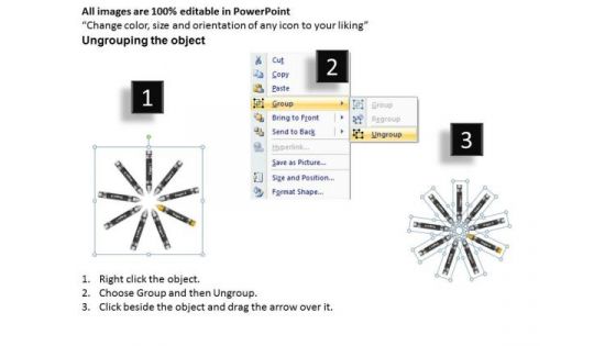 Business Process Flowchart Examples Of 9 Stages Innovative Concept PowerPoint Slides