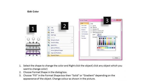 Business Process Flowchart Slides Presentation Diagrams Templates 2010 PowerPoint
