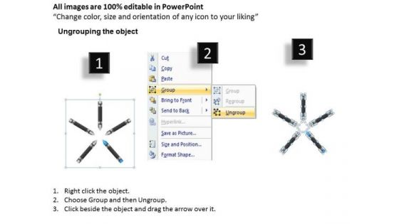 Business Process Flowchart Stages Creative And Intellectual Diagram PowerPoint Slide