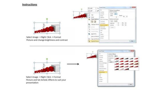 Business Process Strategy 3d Man On Path To Success Character Modeling