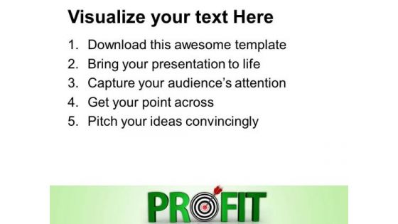 Business Profit In Development PowerPoint Templates Ppt Backgrounds For Slides 0513