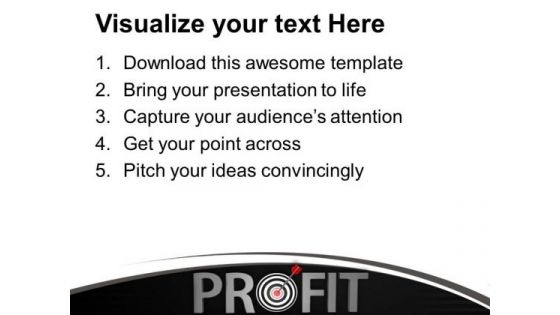 Business Profit PowerPoint Templates Ppt Backgrounds For Slides 0513
