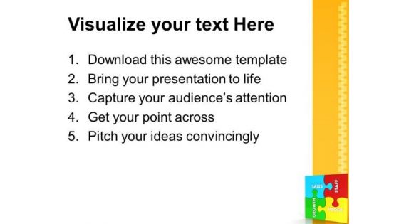 Business Puzzle Or Jigsaws PowerPoint Templates And PowerPoint Themes 0612