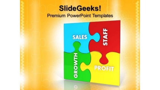 Business Puzzle Or Jigsaws PowerPoint Templates And PowerPoint Themes 0612