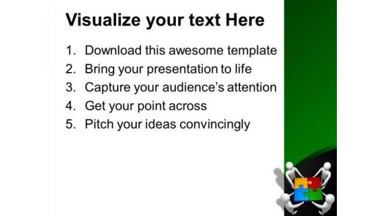 Business Puzzle People PowerPoint Templates And PowerPoint Themes 0912