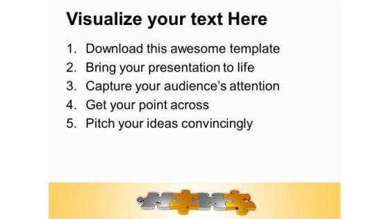 Business Puzzle PowerPoint Templates And PowerPoint Themes 0812