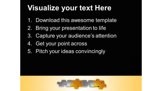 Business Puzzle PowerPoint Templates And PowerPoint Themes 0812