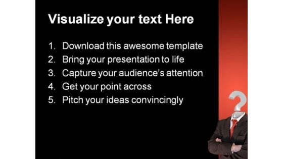 Business Questions01 Metaphor PowerPoint Templates And PowerPoint Backgrounds 0511