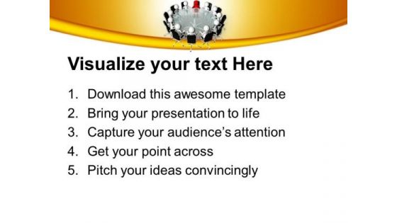 Business Related Meetings With Team PowerPoint Templates Ppt Backgrounds For Slides 0713