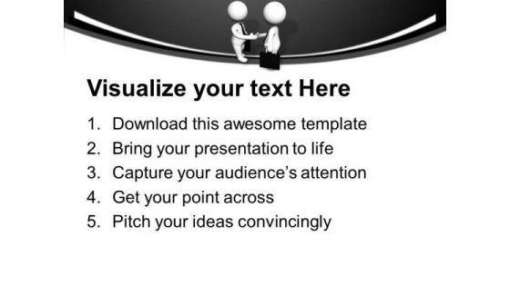 Business Relation Can Give Profit PowerPoint Templates Ppt Backgrounds For Slides 0613