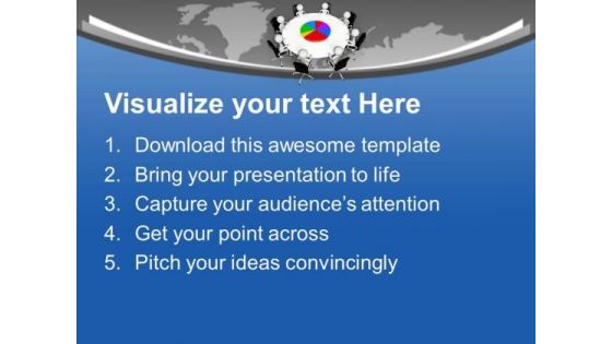 Business Result Analysis Conference With Team PowerPoint Templates Ppt Backgrounds For Slides 0413