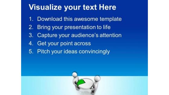 Business Result Pie Chart PowerPoint Templates Ppt Backgrounds For Slides 0713