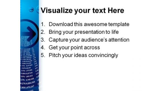 Business Results Abstract PowerPoint Themes And PowerPoint Slides 0511