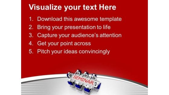 Business Seminar Meeting Representation PowerPoint Templates Ppt Backgrounds For Slides 0313
