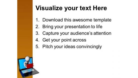 Business Should Based On Technology PowerPoint Templates Ppt Backgrounds For Slides 0613