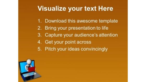 Business Should Based On Technology PowerPoint Templates Ppt Backgrounds For Slides 0613