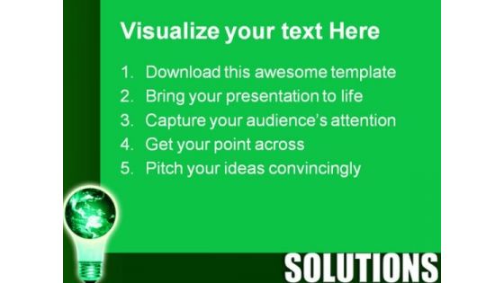 Business Solutions Global PowerPoint Templates And PowerPoint Backgrounds 0611