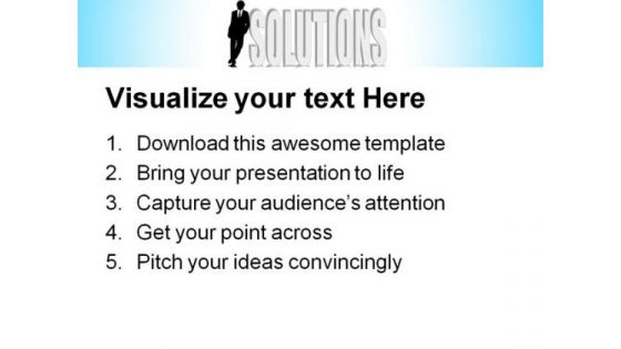 Business Solutions Global PowerPoint Templates And PowerPoint Backgrounds 0711