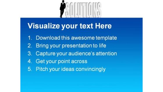 Business Solutions Global PowerPoint Templates And PowerPoint Backgrounds 0711