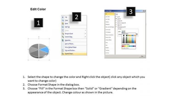 Business Statistical Pie Diagram 6 Stages Plan Consulting PowerPoint Slides